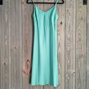 Forever 21 satin slip mid dress